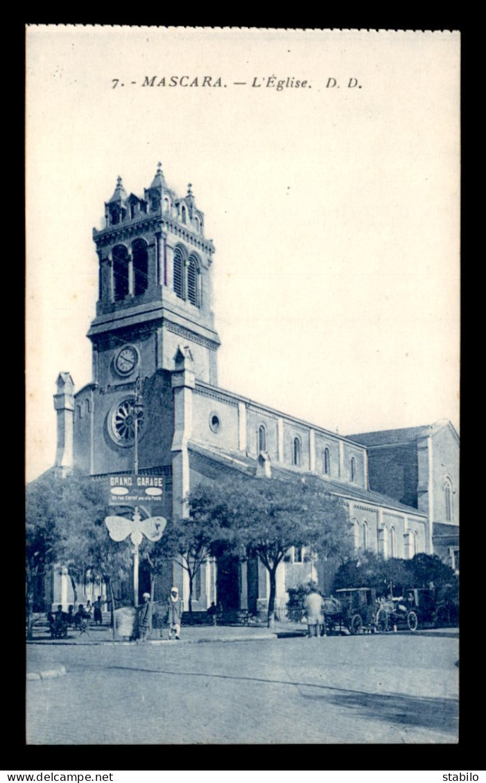 ALGERIE - MASCARA - L'EGLISE - Autres & Non Classés