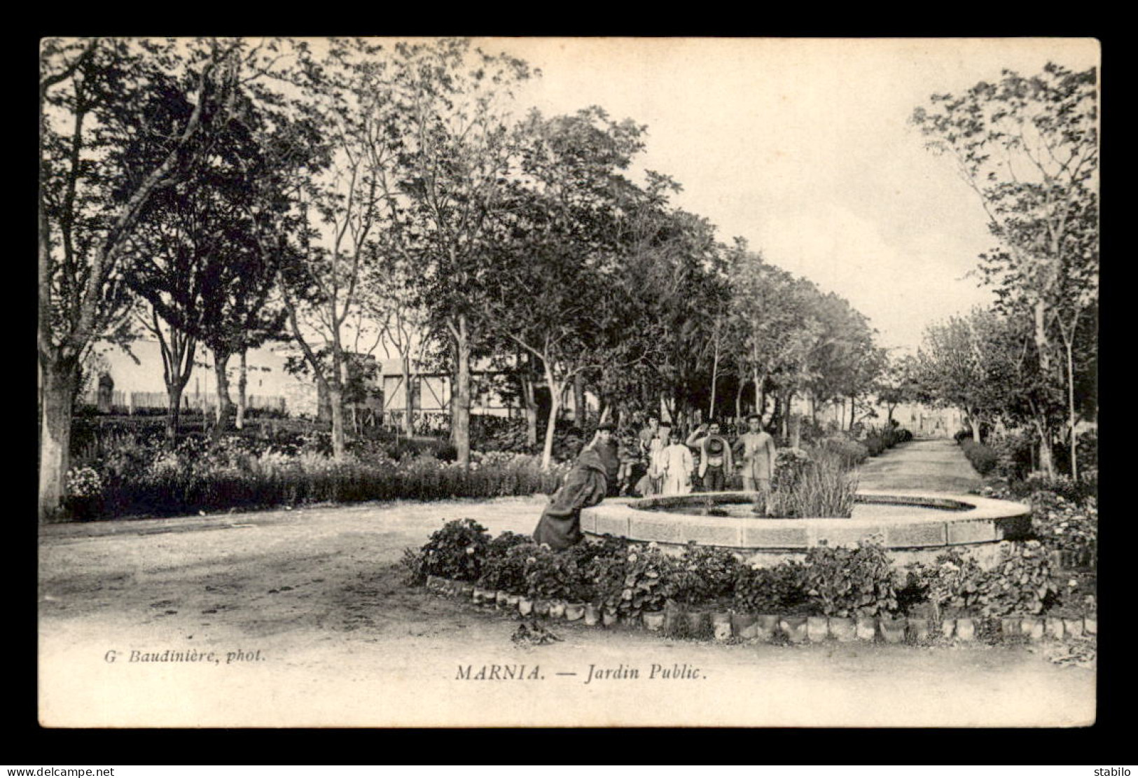 ALGERIE - MARNIA - LE JARDIN PUBLIC - Autres & Non Classés