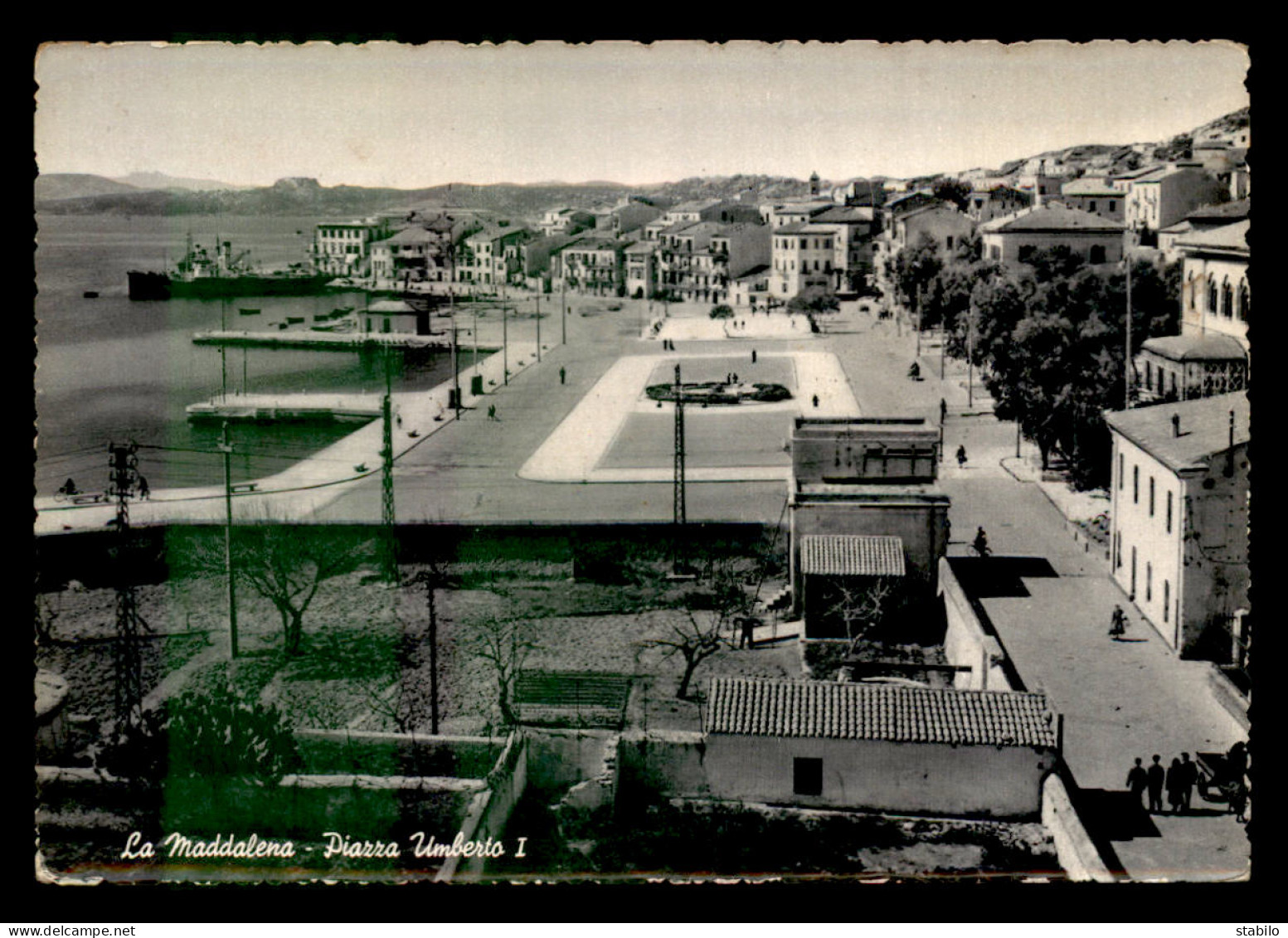 ITALIE - LA MADDALENA - PIAZZA UMBERTO I - Andere & Zonder Classificatie