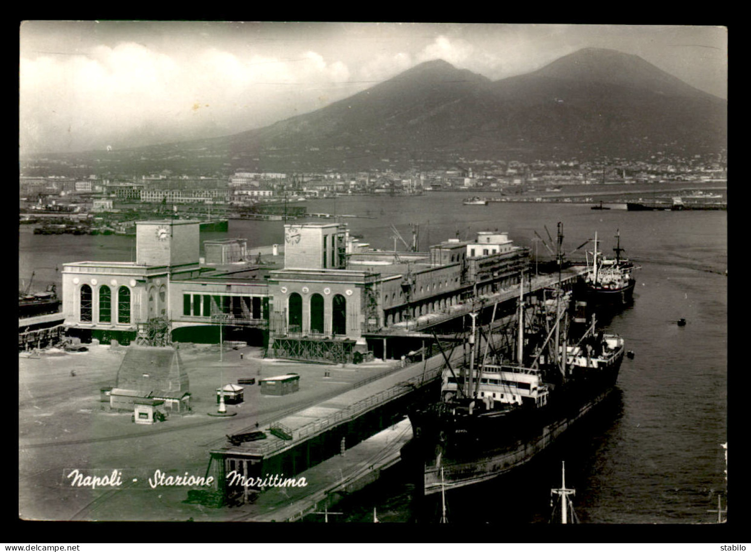 ITALIE - NAPOLI - STAZIONE MARITTIMA - CARGO "SOROL" - Napoli