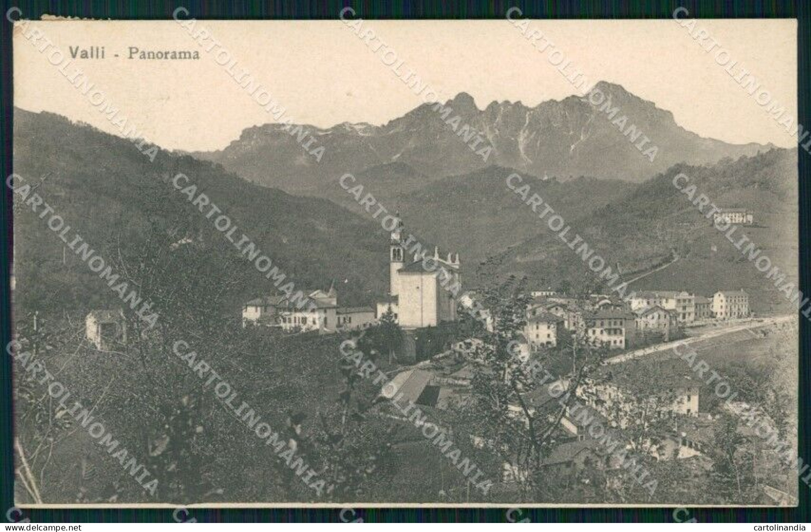 Vicenza Valle Dei Signori Panorama Cartolina VK4294 - Vicenza