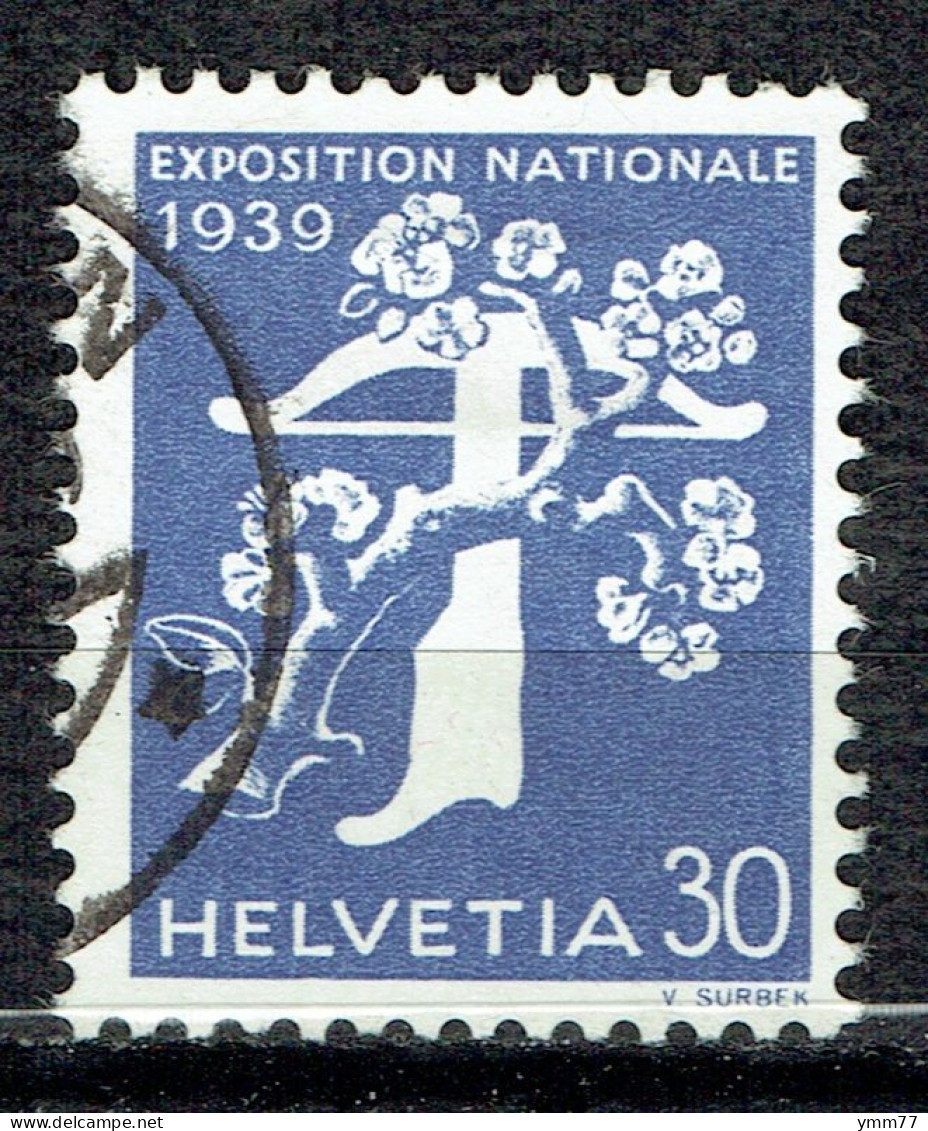 Ouverture De L'exposition De Zurich (en Français) - Used Stamps