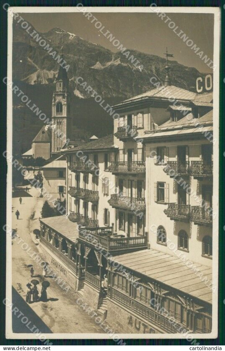 Belluno Cortina D'Ampezzo Foto Cartolina VK4159 - Belluno