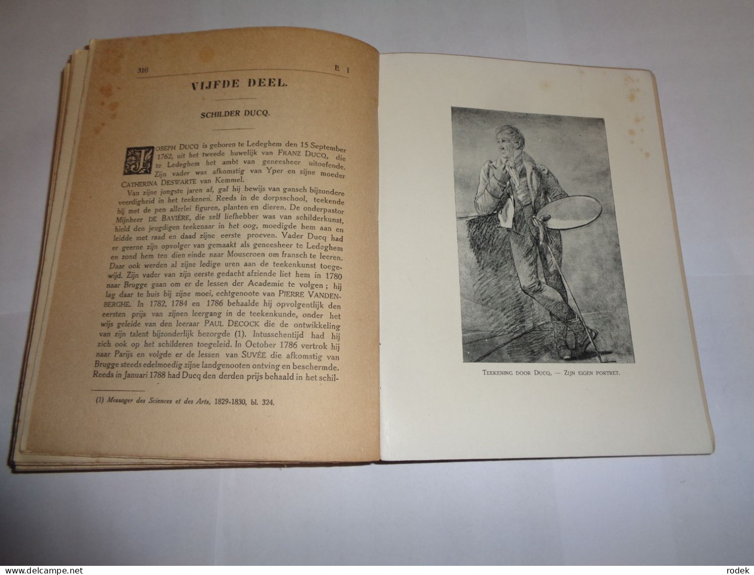 Geschiedenis van Ledeghem door J.Mussely en J.Buysschaert ( Originele uitgave 1912 )
