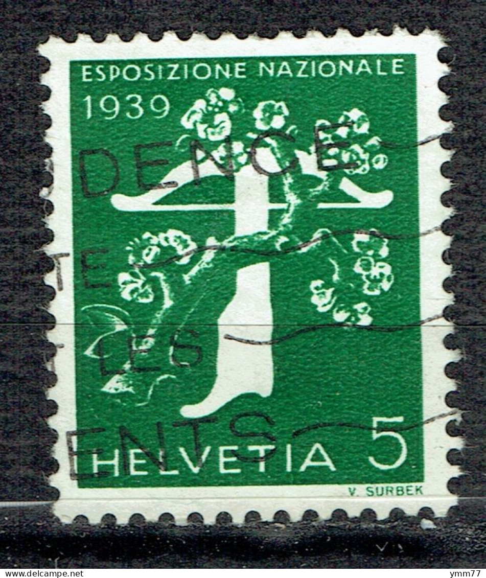 Ouverture De L'exposition De Zurich (en Italien) - Used Stamps