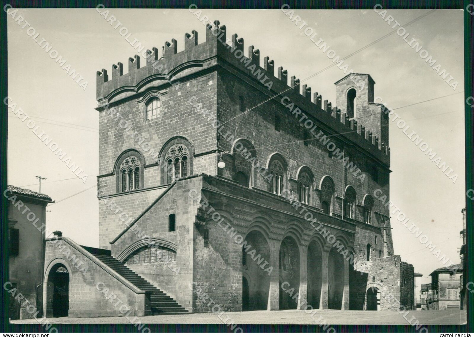 Terni Orvieto Palazzo Del Popolo FG Foto Cartolina KB4924 - Terni