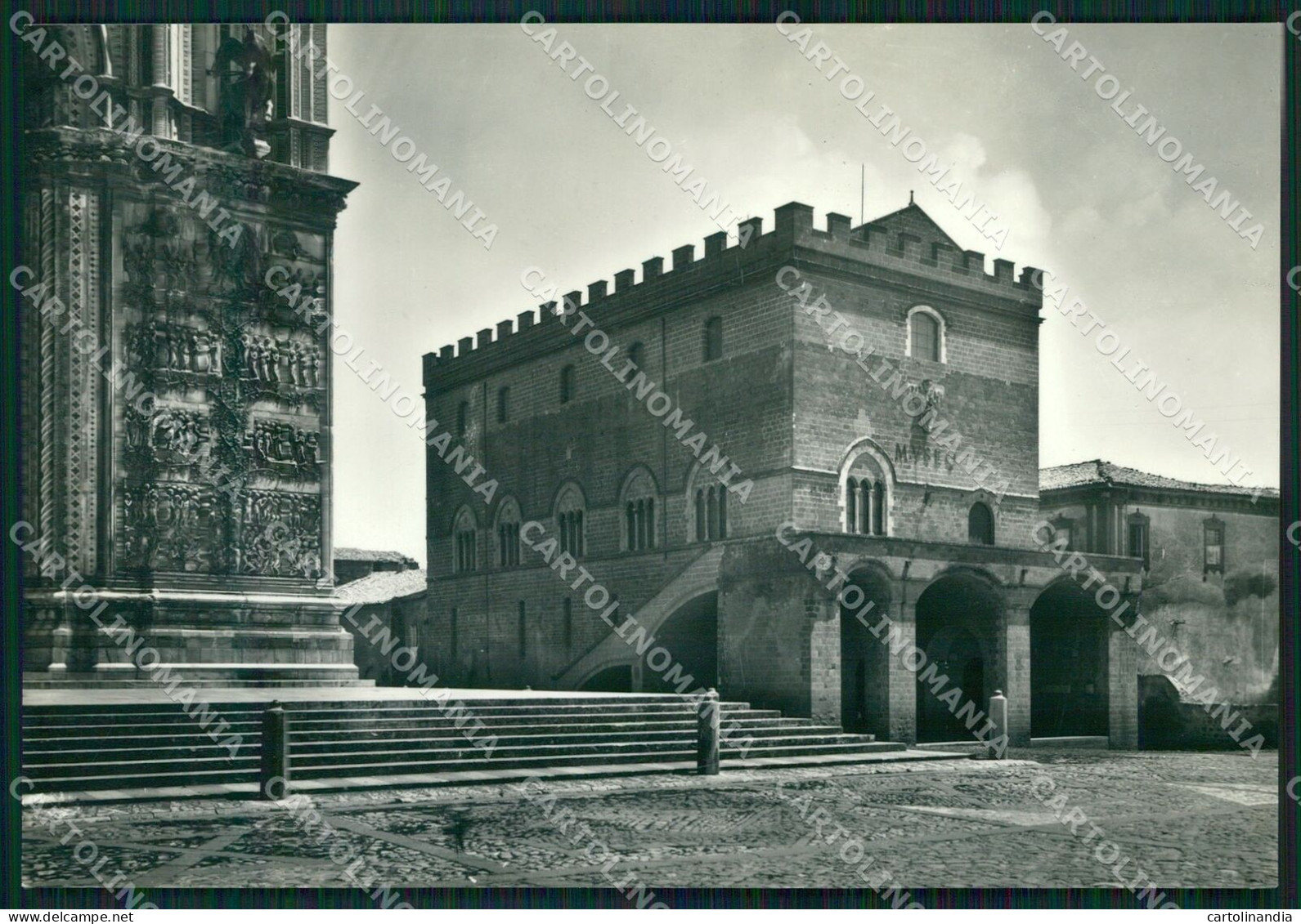 Terni Orvieto Palazzo Dei Papi FG Foto Cartolina KB4927 - Terni