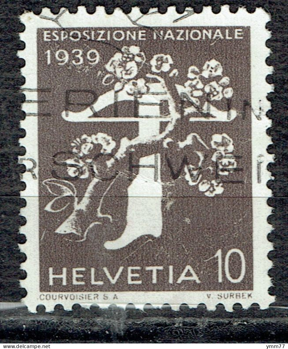 Ouverture De L'exposition De Zurich (en Italien) - Used Stamps