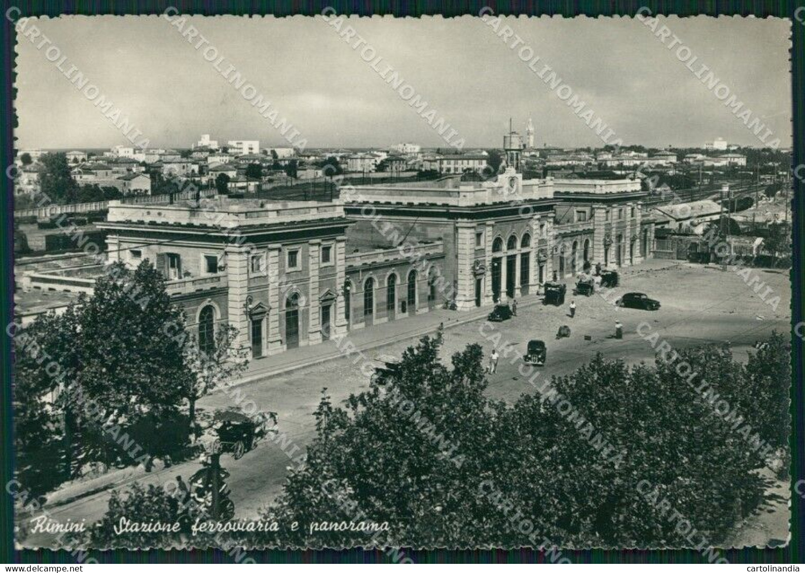 Rimini Città Stazione Foto FG Cartolina ZK6686 - Rimini