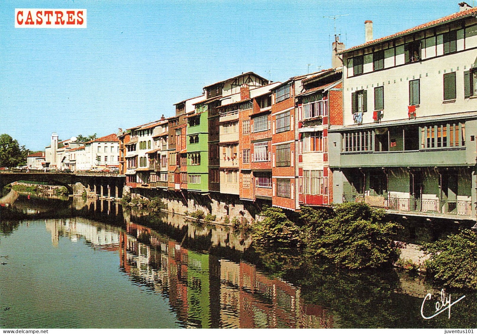 CPSM Castres-Les Maisons Sur L'Agout        L2856 - Castres