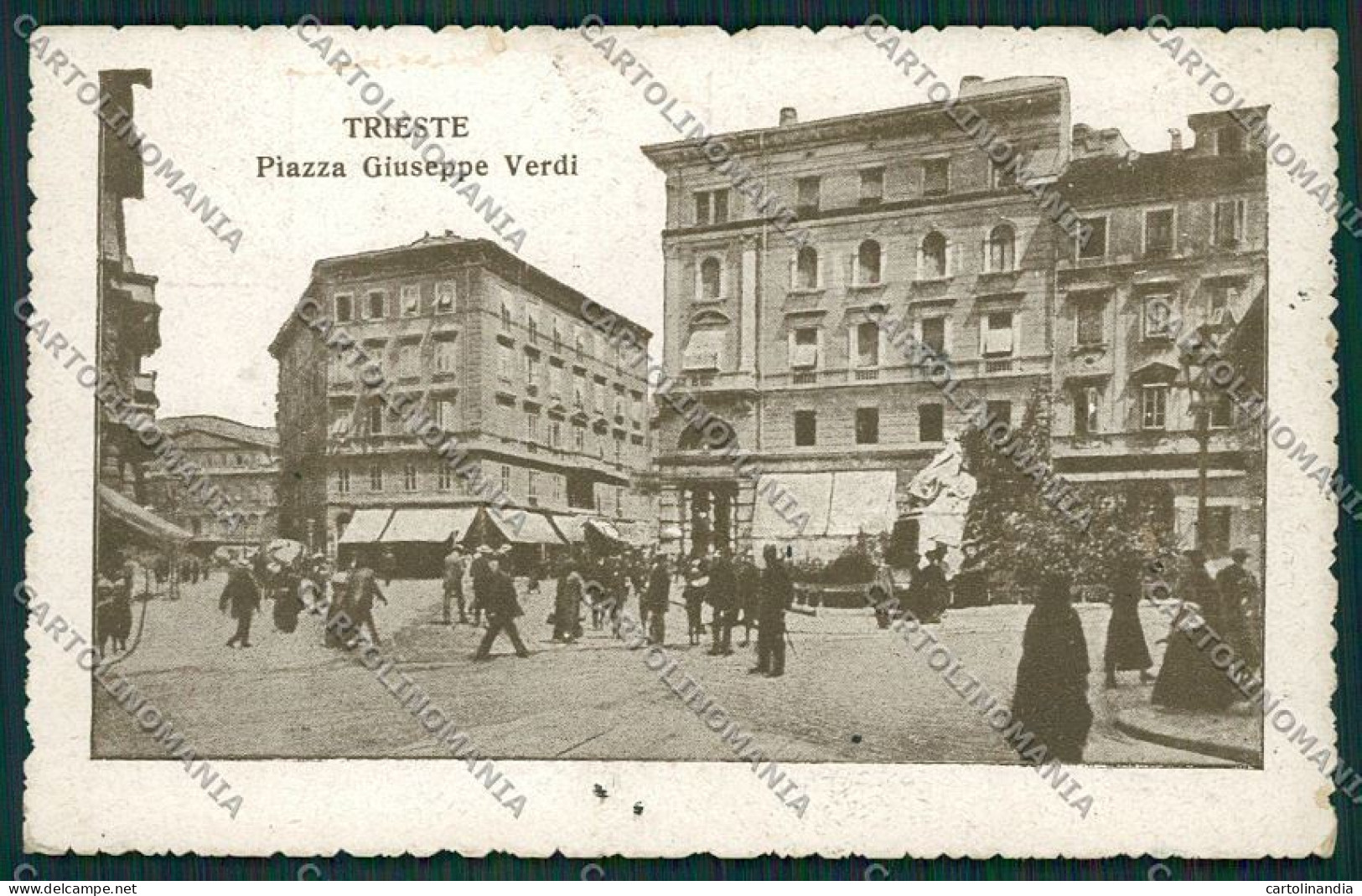 Trieste Città MACCHIE Cartolina ZC0879 - Trieste