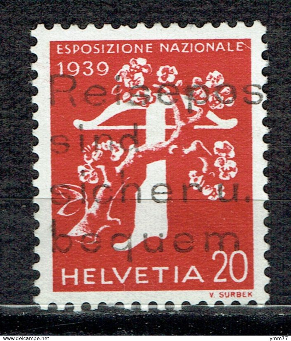 Ouverture De L'exposition De Zurich (en Italien) - Used Stamps