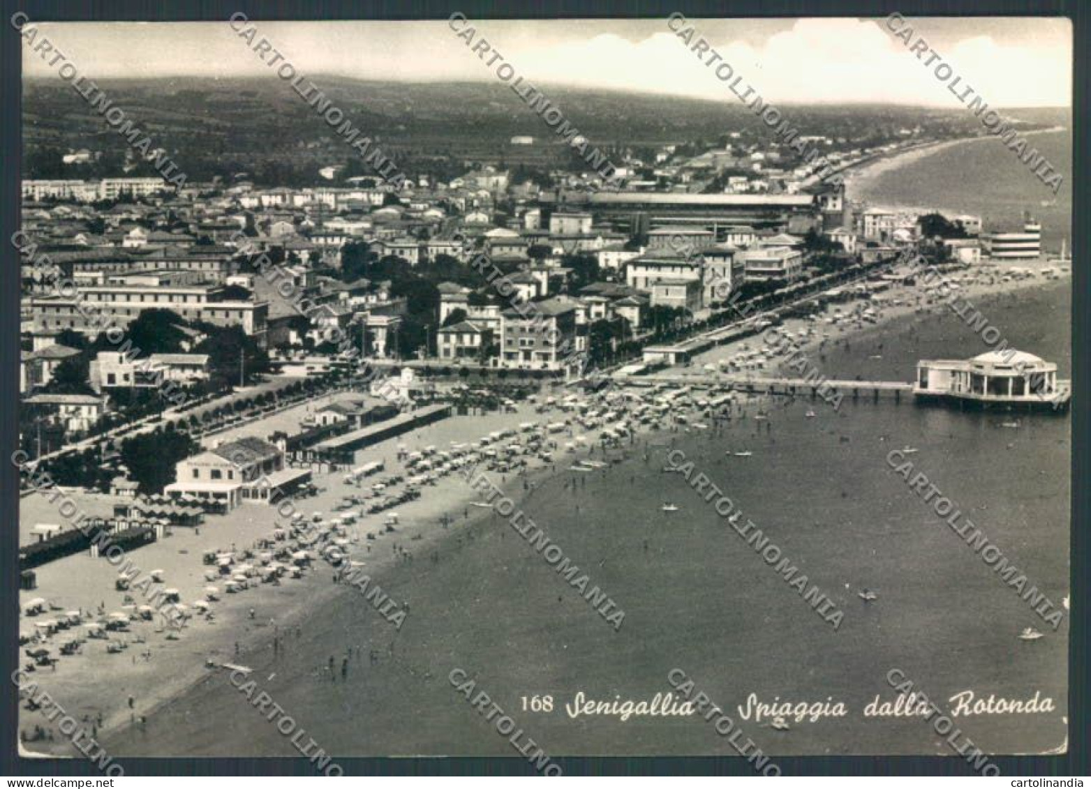 Ancona Senigallia Foto FG Cartolina ZF8201 - Ancona