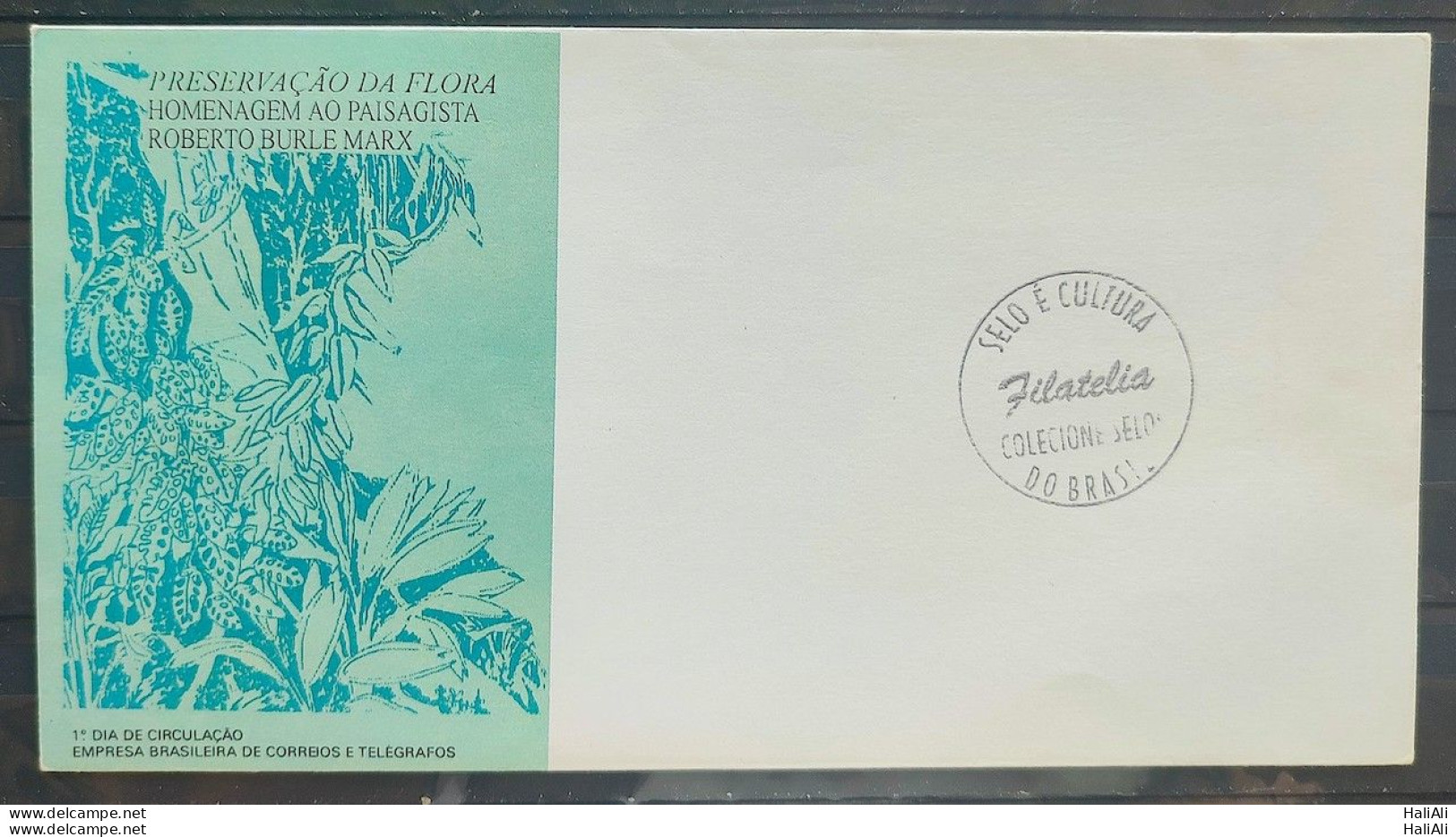 Envelope FDC 651 1995 Burle Marx Flora 1 - FDC