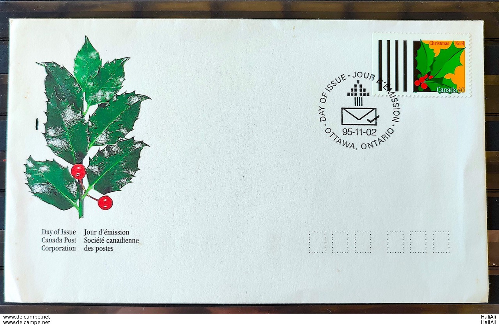 Envelope FDC 000 1995 Canada Natal Religion - FDC