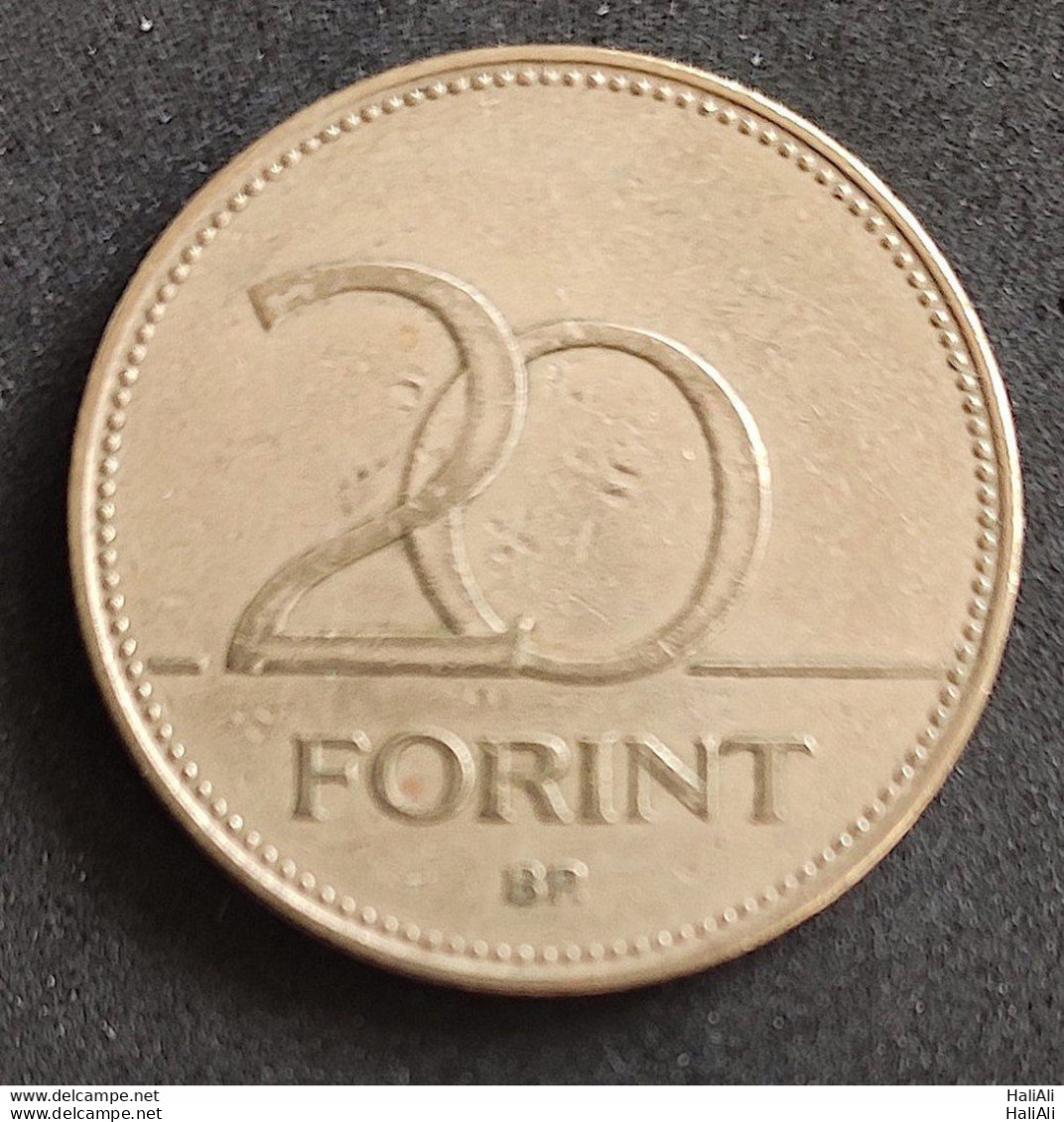 Coin Hungary Moeda Hungria 1995 20 Forint 1 - Hongrie