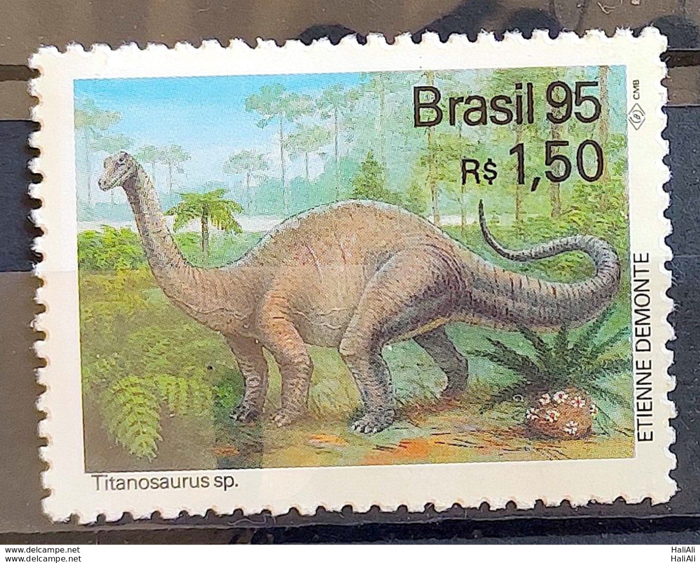 C 1952 Brazil Stamp Dinosaur Tyrannosaurus Sp 1995 - Ungebraucht