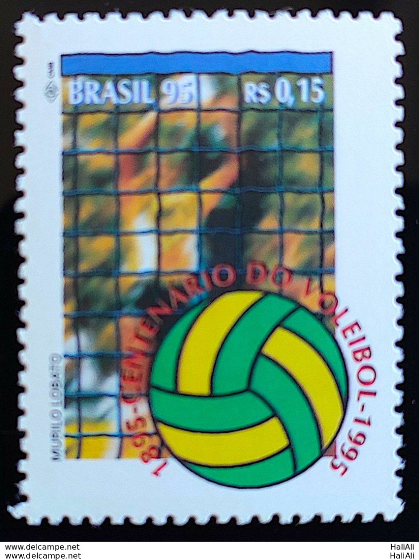 C 1950 Brazil Stamp Volleyball Sport 1995 - Ungebraucht