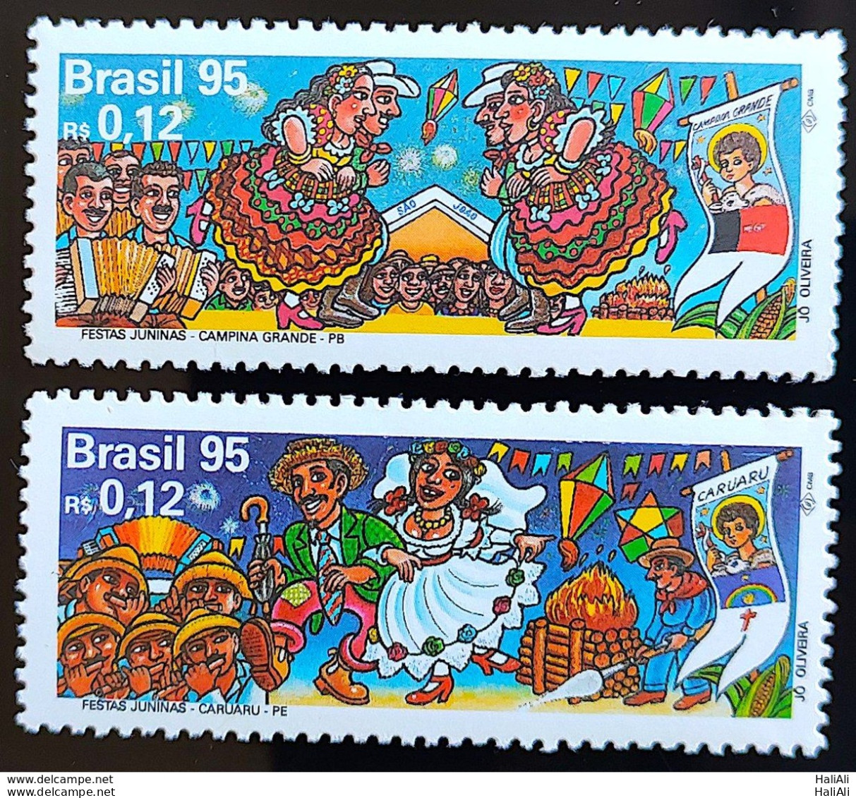 C 1947 Brazil Stamp Santo Antônio Religion Angel 1995 - Ungebraucht