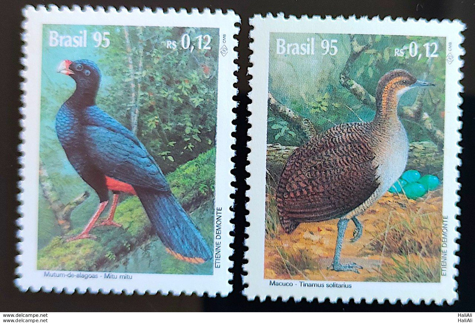 C 1943 Brazil Stamp Fauna Preservation Mutum And Macuco Bird 1995 - Ungebraucht