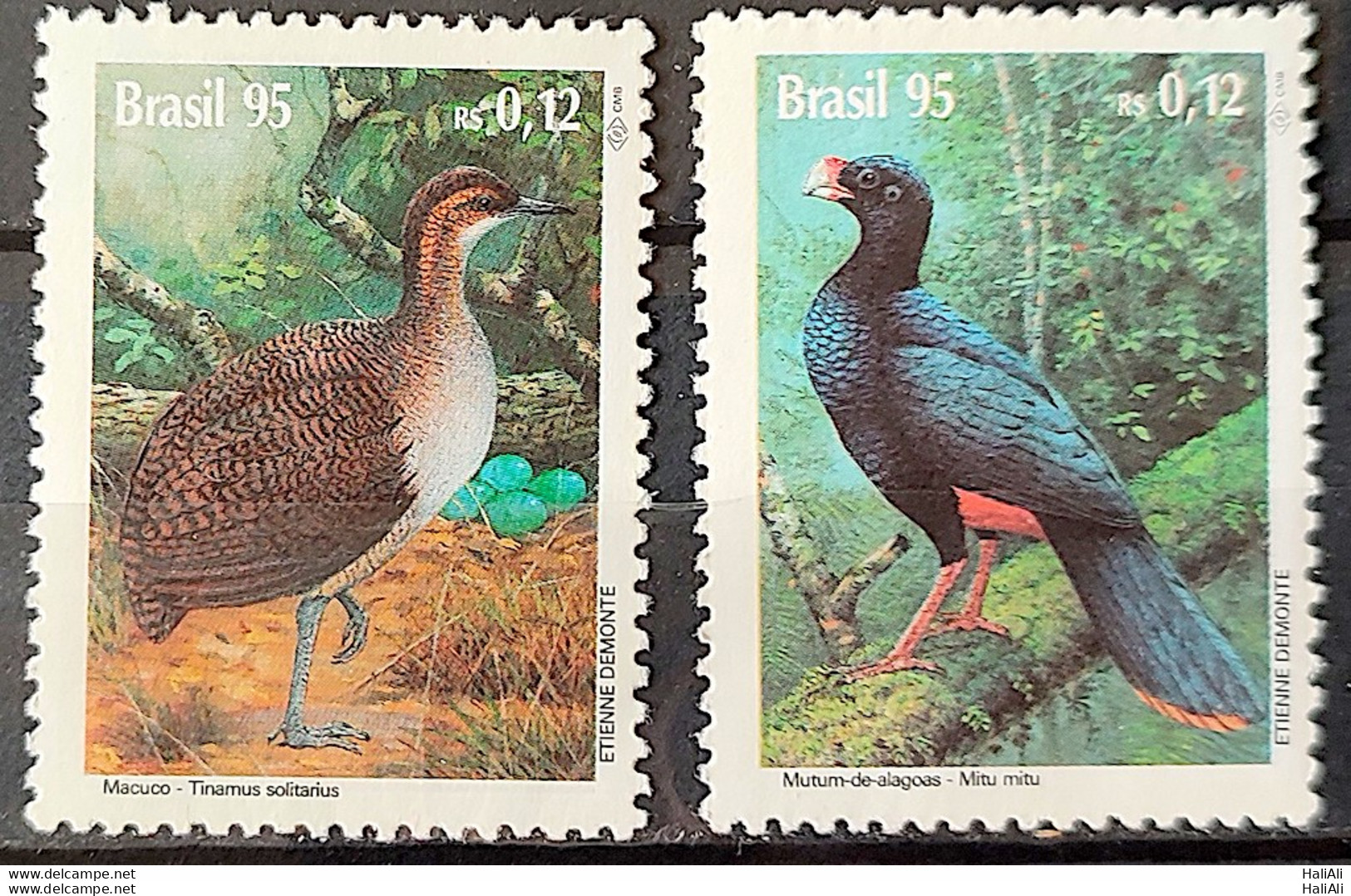 C 1943 Brazil Stamp Fauna Preservation Muitum Muff 1995 Complete Series - Used Stamps