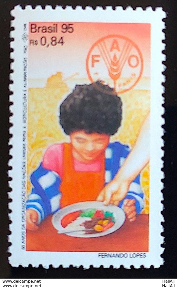 C 1937 Brazil Stamp UN Food And Agriculture Child 1995 - Ungebraucht