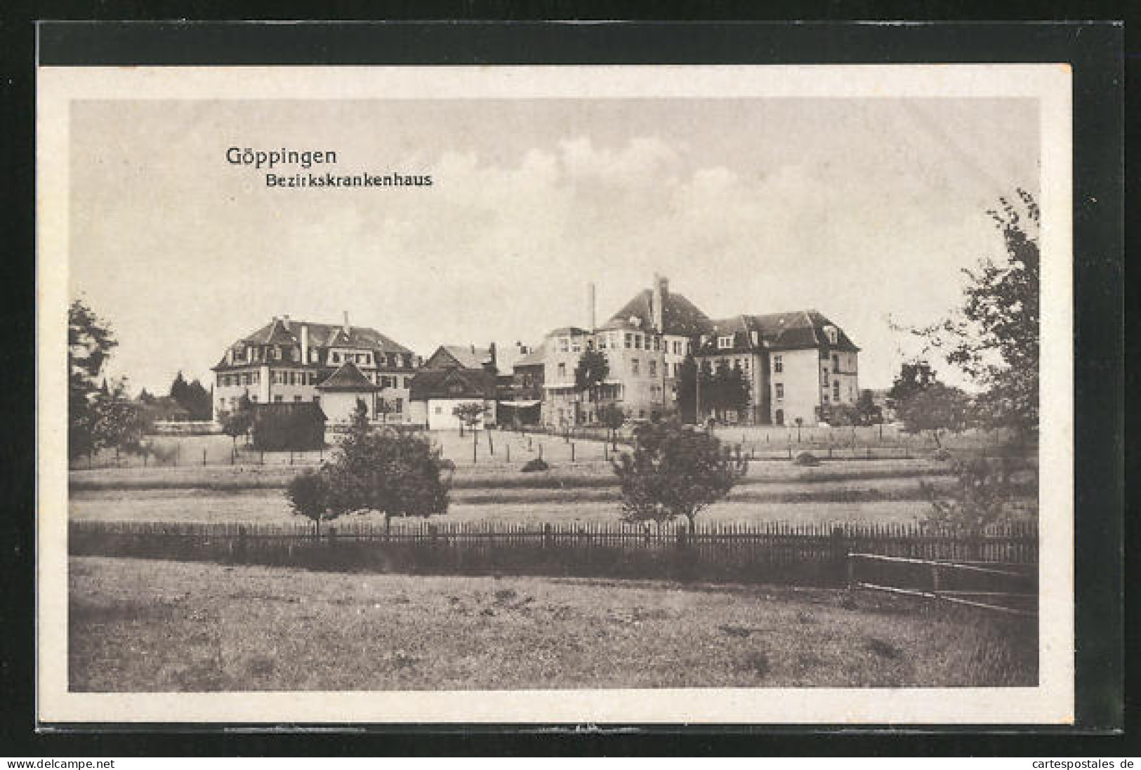 AK Göppingen, Blick Nach Dem Bezirkskrankenhaus  - Göppingen