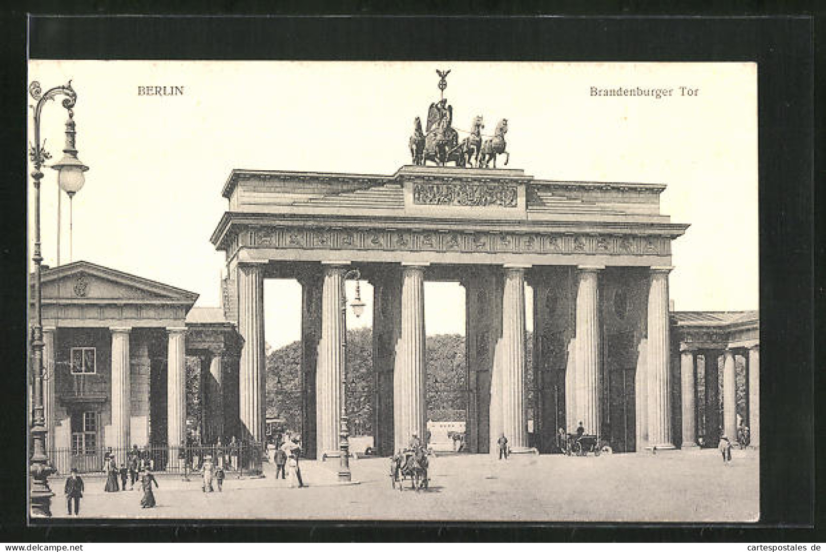 AK Berlin, Brandenburger Tor  - Other & Unclassified