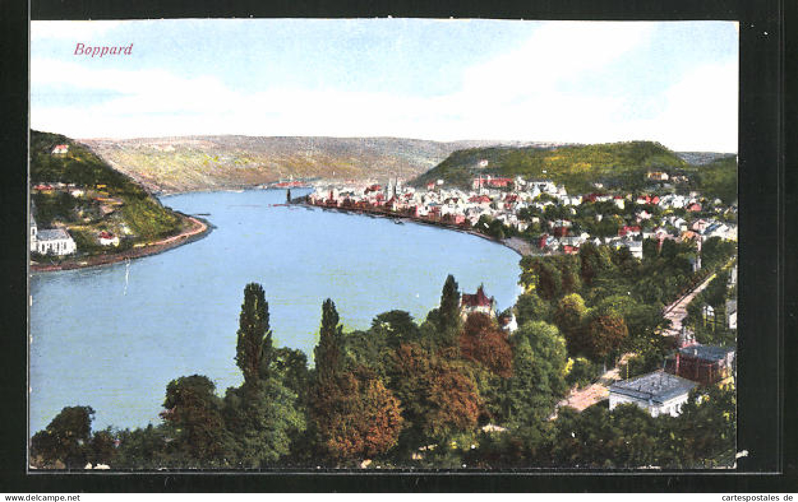 AK Boppard, Gesamtansicht  - Boppard