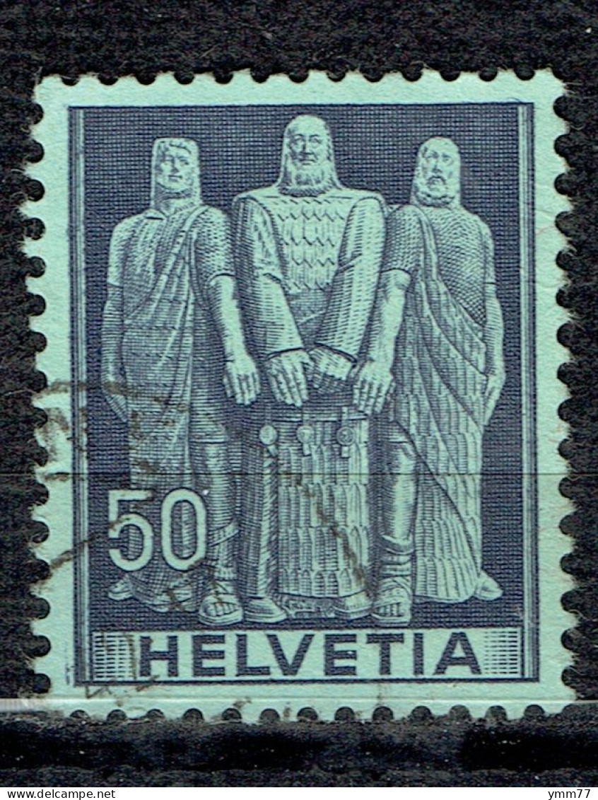Série Historique : Monument Des Trois Conjurés (Parlement De Berne) Par Vibert - Used Stamps