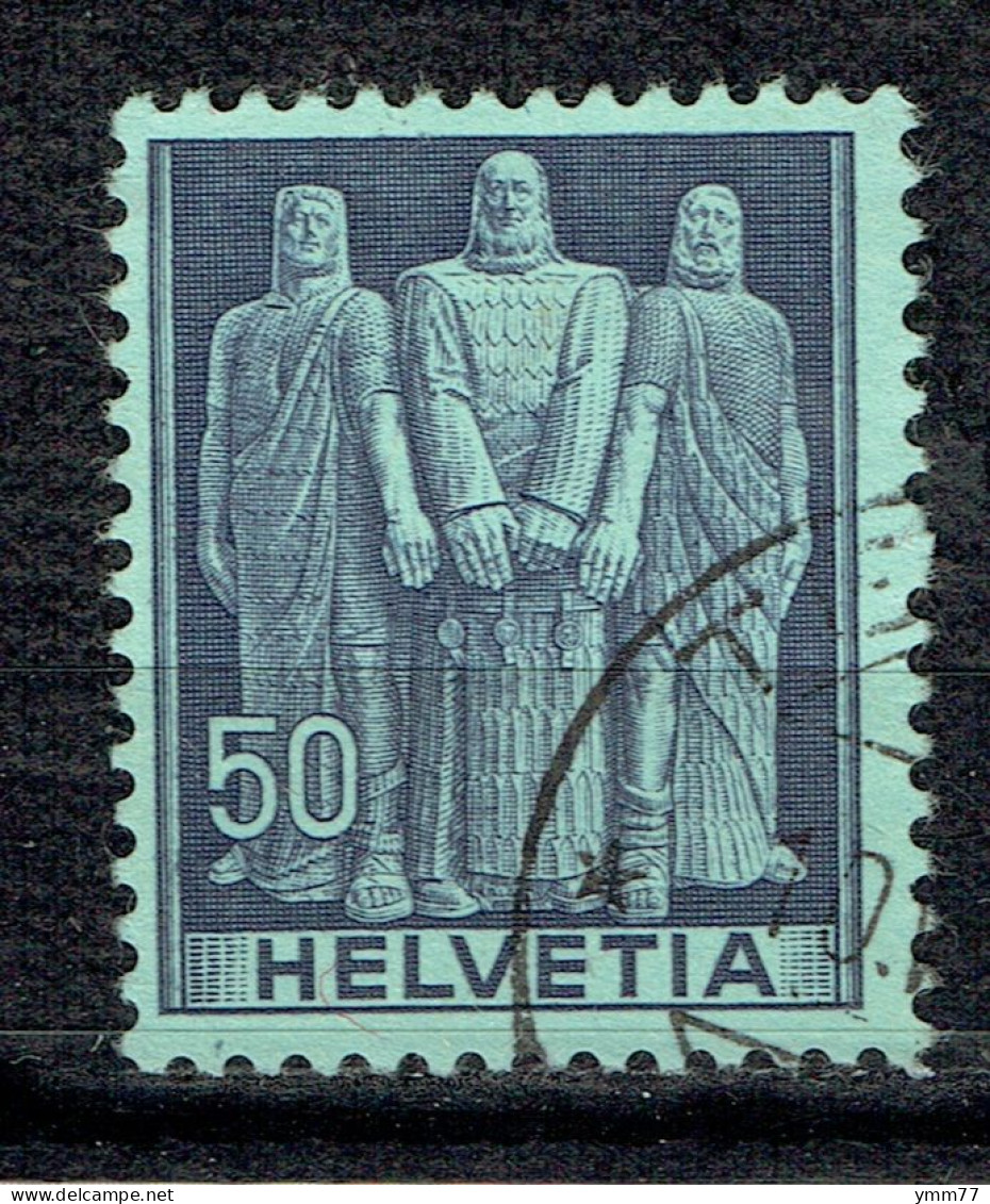 Série Historique : Monument Des Trois Conjurés (Parlement De Berne) Par Vibert - Used Stamps