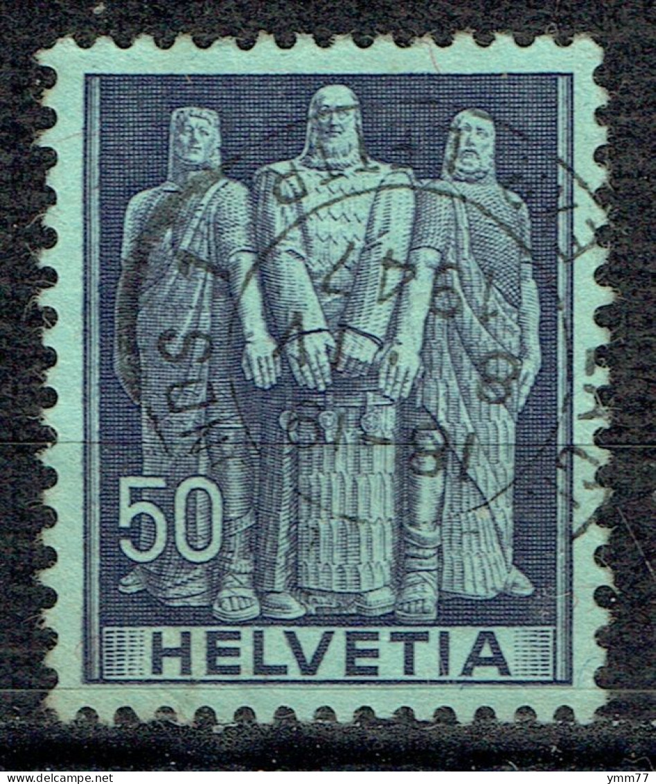 Série Historique : Monument Des Trois Conjurés (Parlement De Berne) Par Vibert - Used Stamps