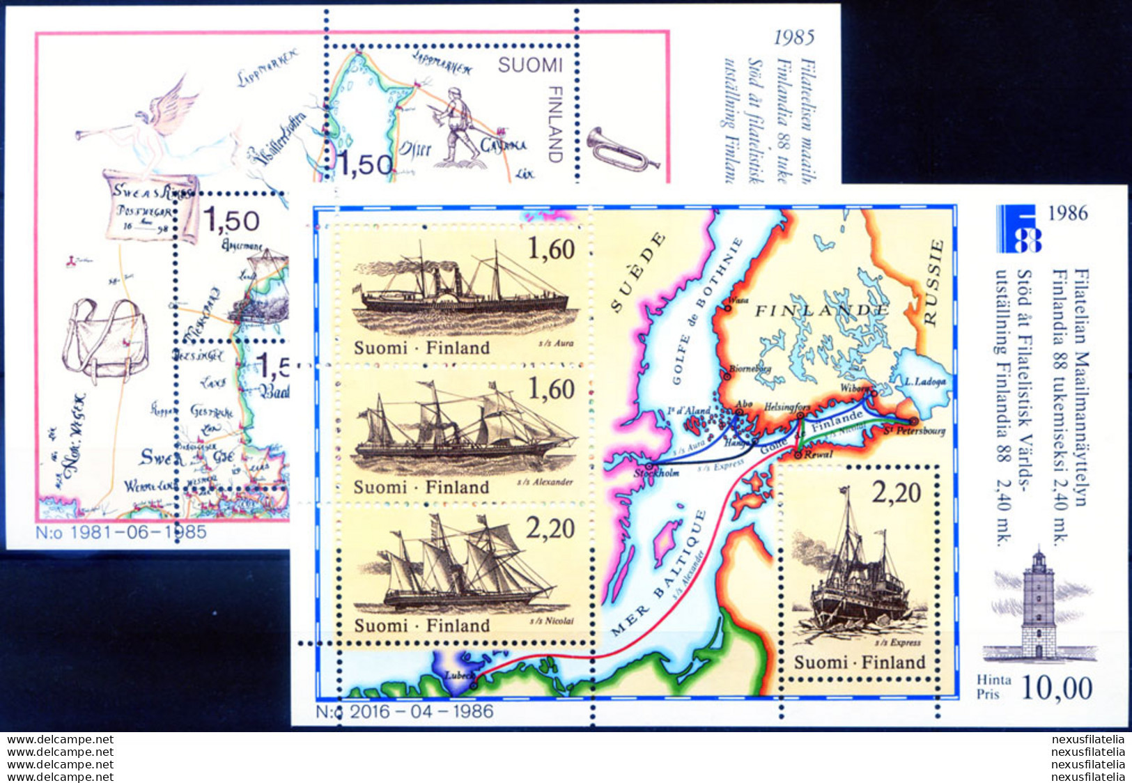 Servizi Postali 1985-86. - Andere & Zonder Classificatie