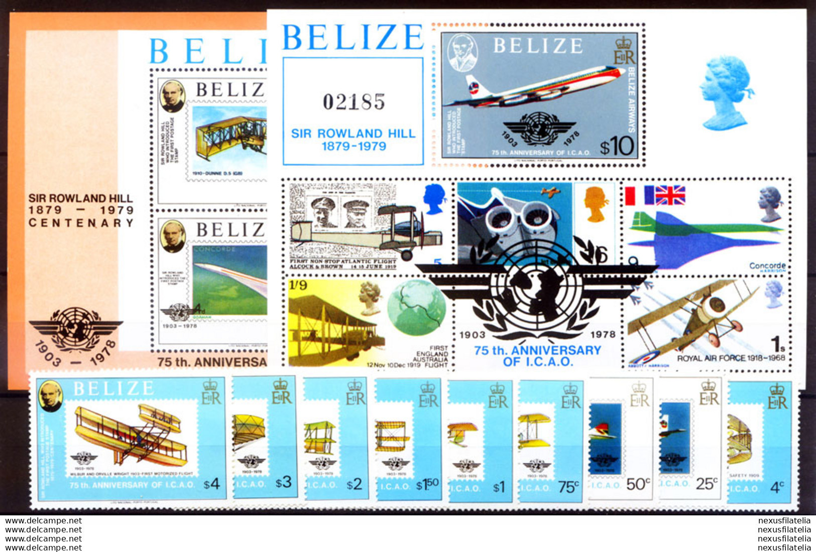 ICAO E Rowland Hill 1979. - Belize (1973-...)