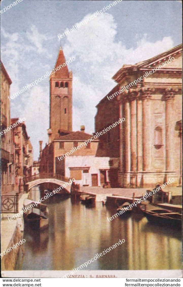 As762 Cartolina Venezia Citta' S.barnara Rifilata Veneto - Venezia