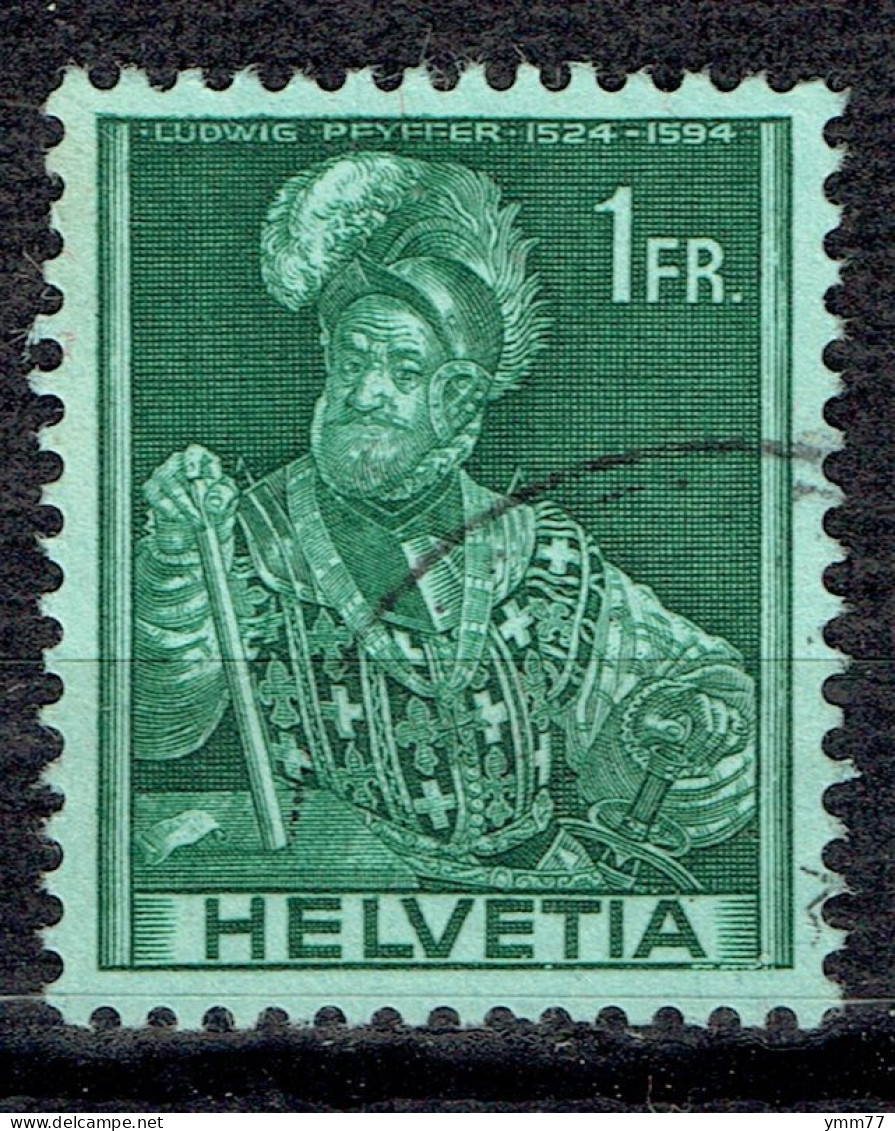 Série Historique : Colonel Ludwig Pfyffer - Used Stamps