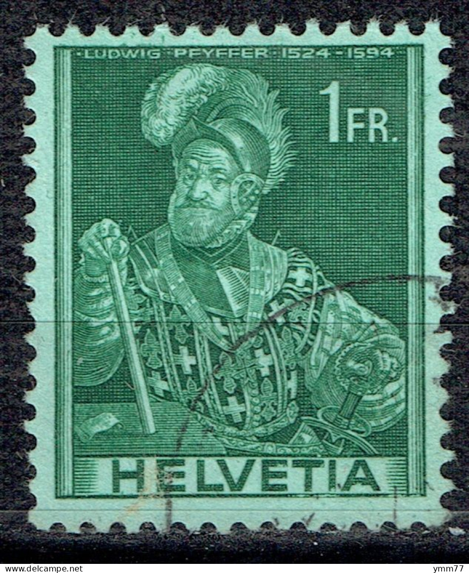 Série Historique : Colonel Ludwig Pfyffer - Used Stamps