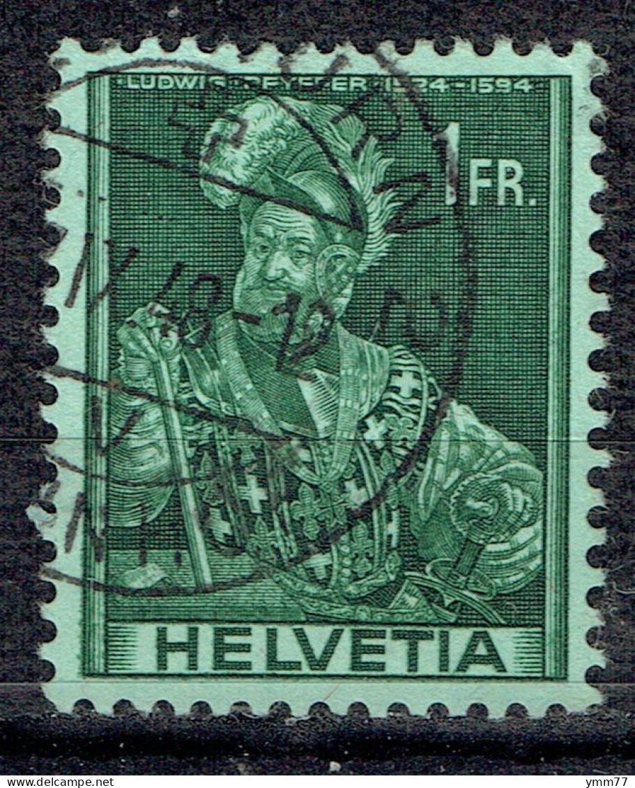 Série Historique : Colonel Ludwig Pfyffer - Used Stamps