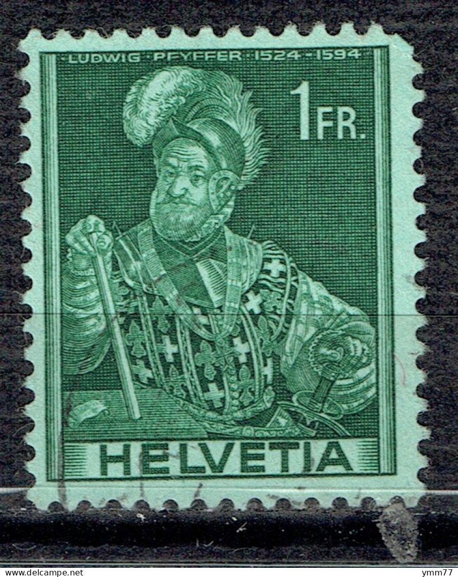Série Historique : Colonel Ludwig Pfyffer - Used Stamps