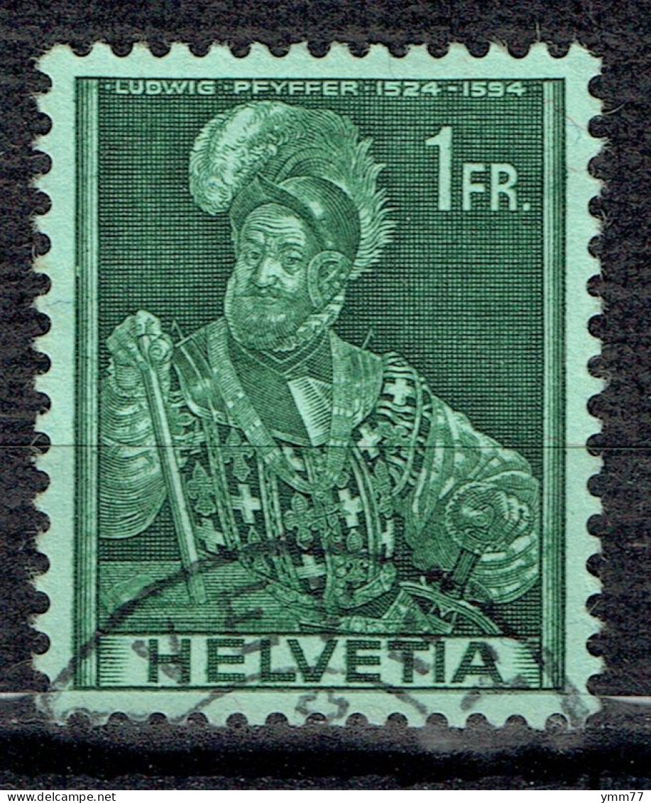 Série Historique : Colonel Ludwig Pfyffer - Used Stamps