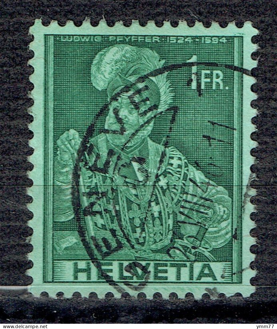 Série Historique : Colonel Ludwig Pfyffer - Used Stamps