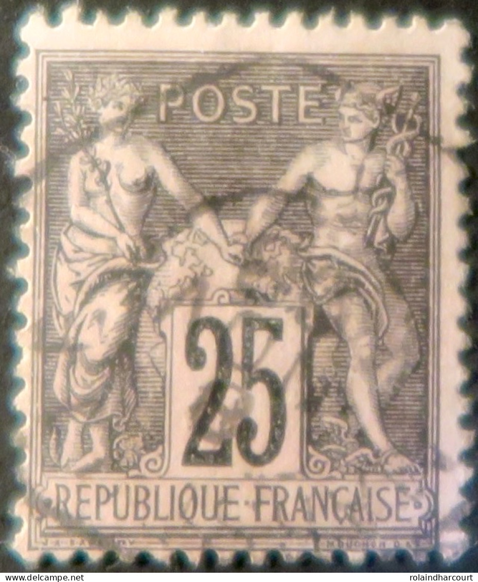 R1311/2990 - FRANCE - SAGE TYPE II N°97 CàD Spécial - 1876-1898 Sage (Type II)