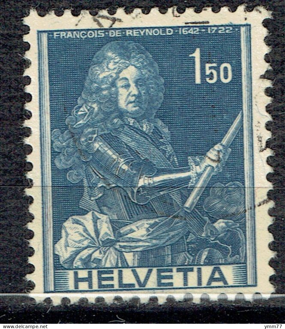 Série Historique : Lieutenant Général F. De Reynold Par Hyacinthe Rigaud - Used Stamps