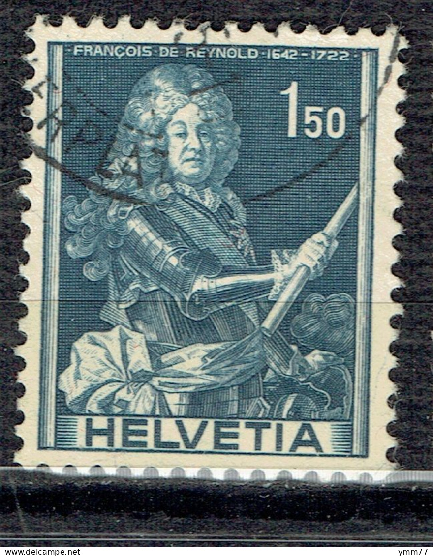 Série Historique : Lieutenant Général F. De Reynold Par Hyacinthe Rigaud - Used Stamps