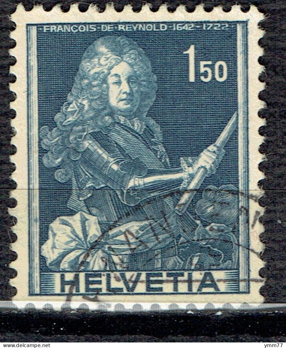 Série Historique : Lieutenant Général F. De Reynold Par Hyacinthe Rigaud - Used Stamps