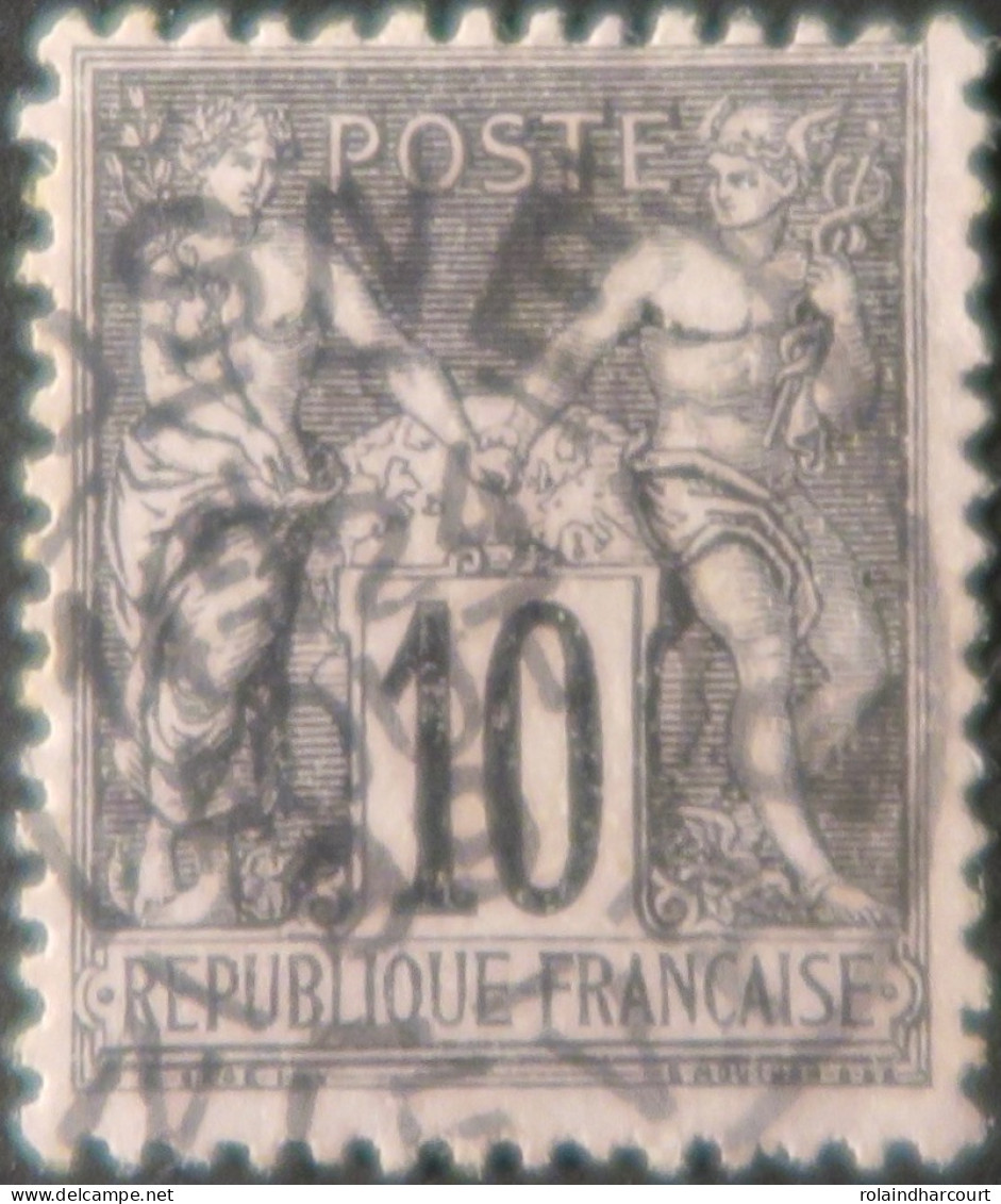 R1311/2994 - FRANCE - SAGE TYPE I N°103 CàD : COSNES (Nièvre) 24 AOÛT 1899 - 1876-1878 Sage (Tipo I)