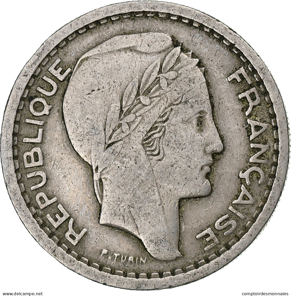 France, Algérie, 20 Francs, 1949, Paris, Cupro-nickel, TB+, KM:91 - Andere & Zonder Classificatie