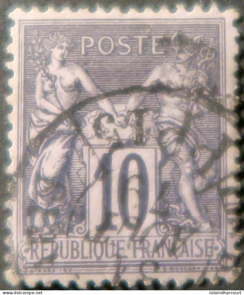 R1311/2995 - FRANCE - SAGE TYPE II N°97 CàD Des Imprimés - PARIS PP 15 - 31 AOÛT 1879 - 1876-1898 Sage (Tipo II)