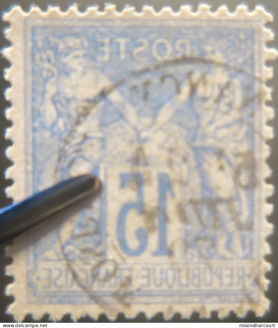 R1311/2998 - FRANCE - SAGE TYPE II N°90 Avec CàD De NANTES (Loire Inférieure) 23 JUILLET 1880 - 1876-1898 Sage (Type II)