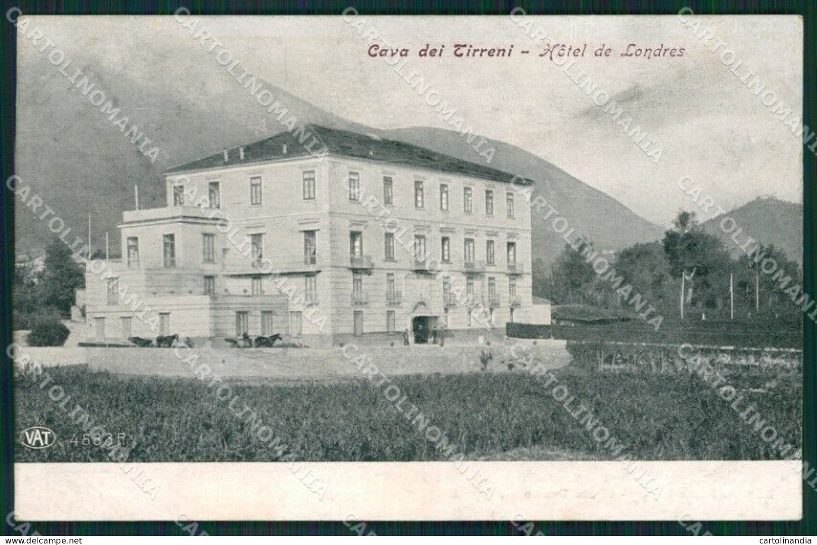 Salerno Cava De Tirreni Alterocca 4883 Cartolina XB0534 - Salerno